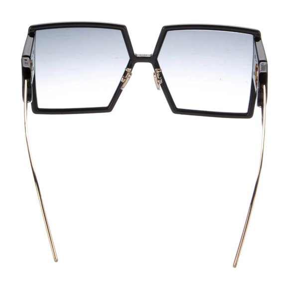 New CHRISTIAN DIOR Oversize Gold Hardware Gradient Sunglasses - Picture 3 of 7